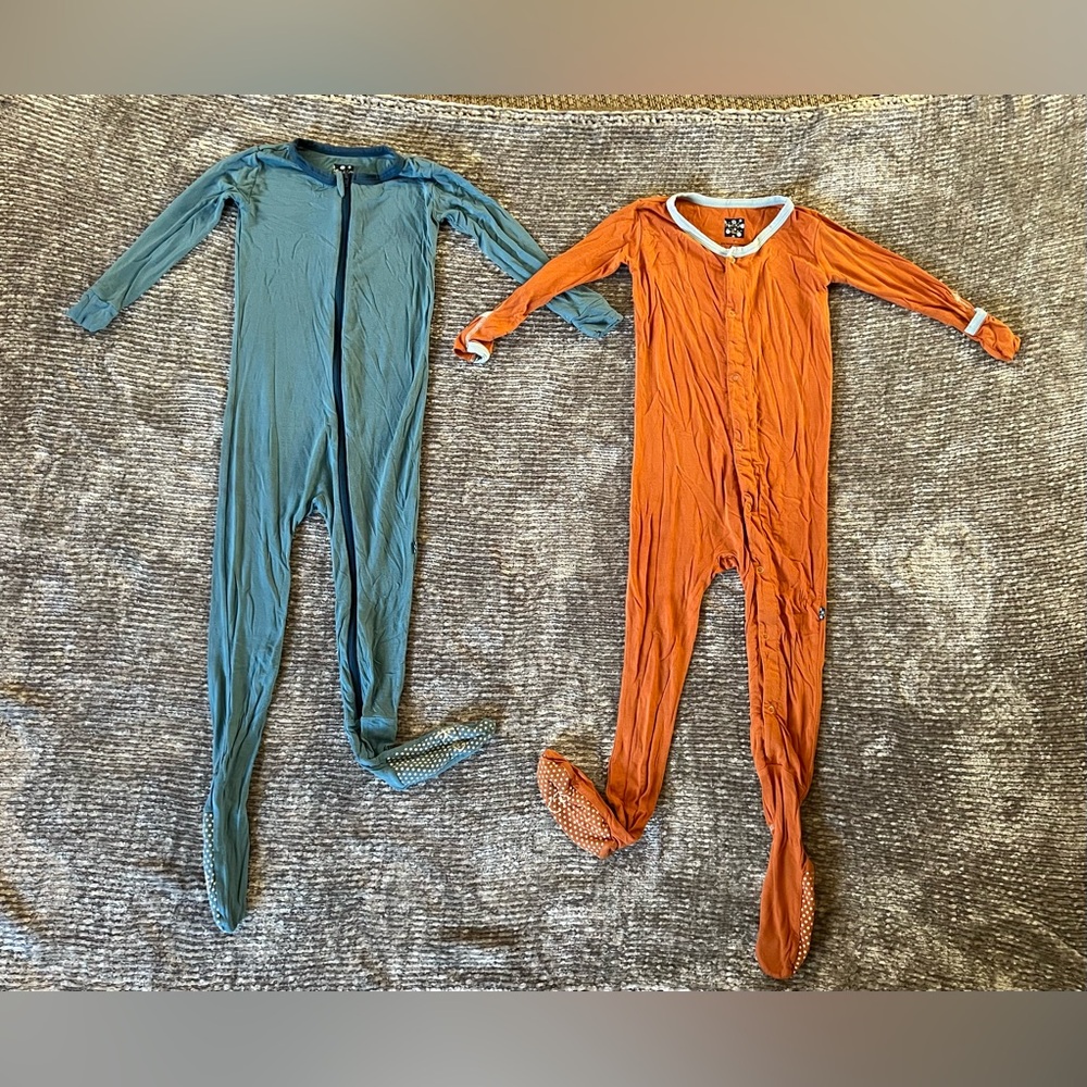 Kickee Pants Footies, Size 3T